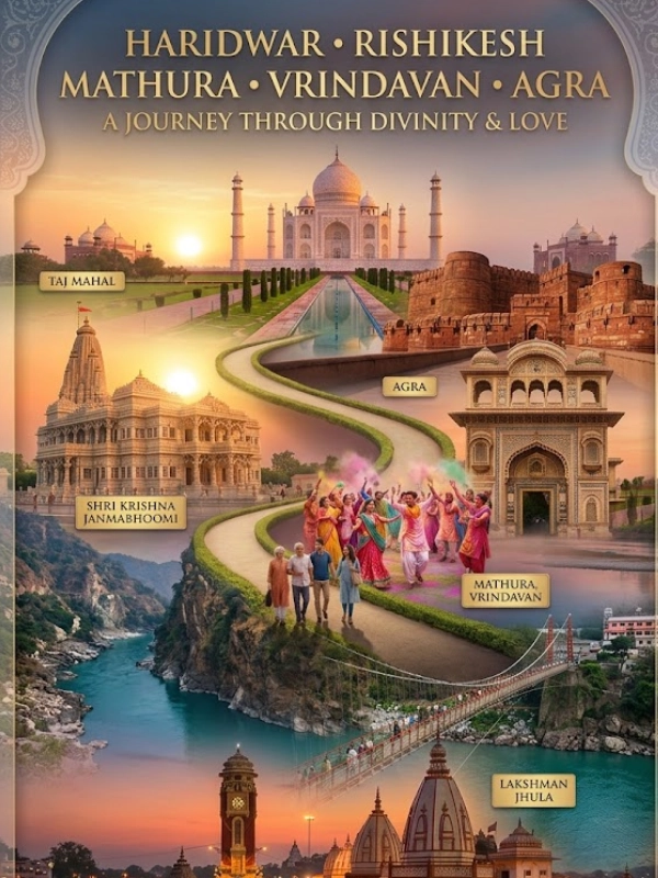haridwar rishikesh virndavan Tour Package