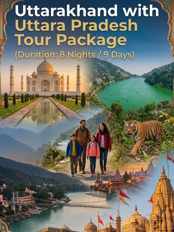 Uttar Pradesh with Uttarakhand Tour Package